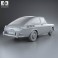 Volkswagen Type 3 (1600) fastback 1965 3d model