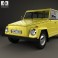 Volkswagen Type 181 1973 3d model
