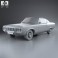 AMC Matador coupe 1972 3d model