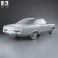 AMC Matador coupe 1972 3d model