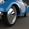 American Bantam Model 62 Deluxe Roadster 1939 3d model