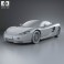 Ascari KZ1 2003 3d model
