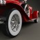 Auburn 8-98 Boattail Speedster 1931 3d model
