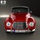 Auto Union 1000 S coupe de Luxe 1959 3d model