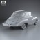Auto Union 1000 S coupe de Luxe 1959 3d model