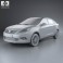 Changan Eado 2011 3d model