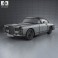 Facel Vega HK500 1959 3d model
