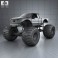 Ford F-150 Monster Truck 2012 3d model