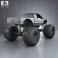 Ford F-150 Monster Truck 2012 3d model