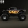 Ford F-150 Monster Truck 2012 3d model