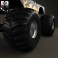 Ford F-150 Monster Truck 2012 3d model