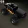 Ford F-150 Monster Truck 2012 3d model