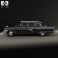 GAZ 13 Chaika 1959 3d model
