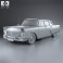 GAZ 13 Chaika 1959 3d model