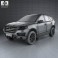 Great Wall Haval H8 2013 3d model