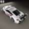 Honda NSX GT 2013 3d model