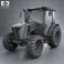 John Deere 5100M Utility Tractor 2013 3d model