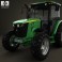 John Deere 5100M Utility Tractor 2013 3d model
