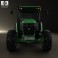 John Deere 5100M Utility Tractor 2013 3d model
