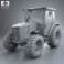John Deere 5100M Utility Tractor 2013 3d model