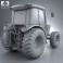 John Deere 5100M Utility Tractor 2013 3d model