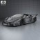 Lamborghini Veneno Roadster 2014 3d model