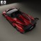 Lamborghini Veneno Roadster 2014 3d model