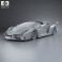 Lamborghini Veneno Roadster 2014 3d model