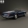 Lancia Aurelia GT convertible 1954 3d model