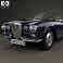 Lancia Aurelia GT convertible 1954 3d model