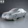 Lancia Thesis 2002 3d model