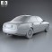 Lancia Thesis 2002 3d model