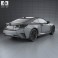 Lexus RC 2014 3d model