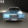 Lincoln Continental sedan 1975 3d model