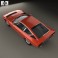 Maserati Khamsin 1977 3d model
