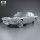 Maserati Quattroporte 1966 3d model