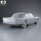 Maserati Quattroporte 1966 3d model