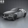 Mercedes-Benz C-Class AMG (W205) sedan 2014 3d model
