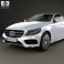 Mercedes-Benz C-Class AMG (W205) sedan 2014 3d model