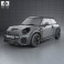 Mini John Cooper Works hardtop 2014 3d model