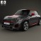 Mini John Cooper Works hardtop 2014 3d model
