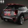 Mini John Cooper Works hardtop 2014 3d model