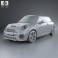Mini John Cooper Works hardtop 2014 3d model