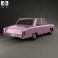 The Simpsons Homer Car 1989 3d model