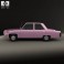The Simpsons Homer Car 1989 3d model