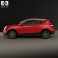 Nissan Qashqai 2014 3d model