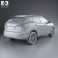 Nissan Qashqai 2014 3d model