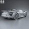 Porsche 918 Spyder 2015 3d model