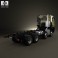 Renault K 430 Chassis Truck 2013 3d model