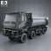 Renault K 430 Tipper Truck 2013 3d model